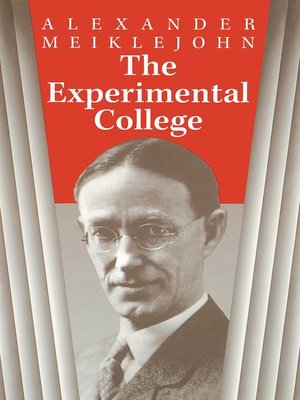 cover image of The Experimental College